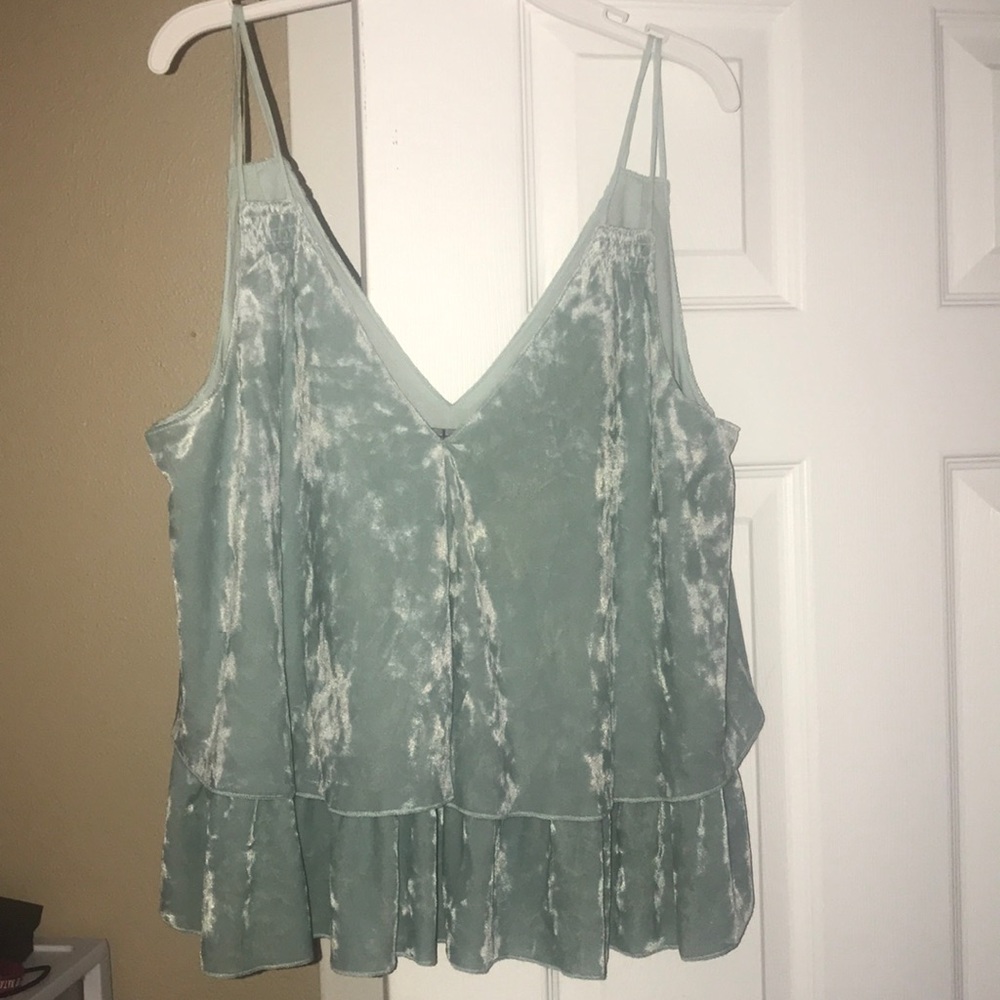 Pastel green tank